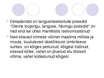 Dekadents #4