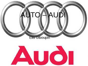 Auto- audi