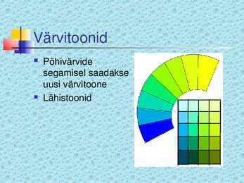 Värvid ja nende segamine #13