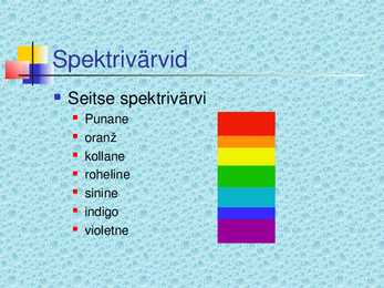 Värvid ja nende segamine #20
