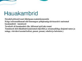 Etruskide haudehitised #3