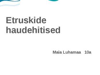 Etruskide haudehitised