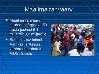 Maailma rahvastiku kasv #2