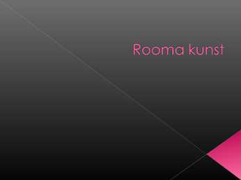 Rooma kunst