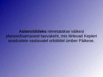 Suuremad asteroidid #3