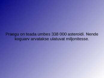 Suuremad asteroidid #5