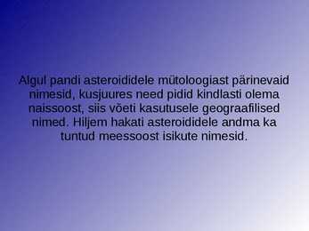 Suuremad asteroidid #10