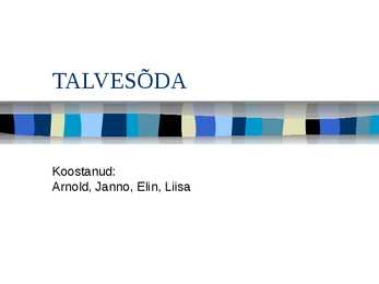 Talvesõda