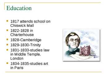 William Makepeace Thackeray #3