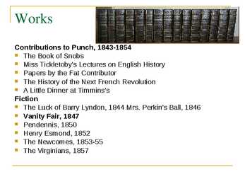 William Makepeace Thackeray #5