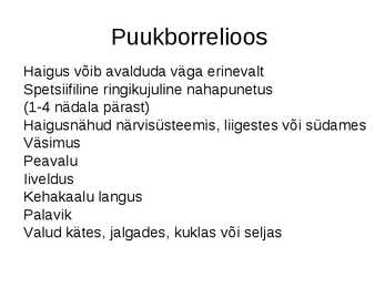 Bakteriaalsedhaigused #3