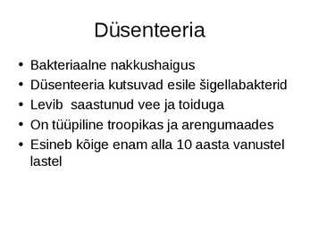 Bakteriaalsedhaigused #5