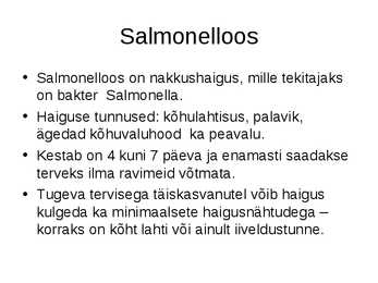 Bakteriaalsedhaigused #6