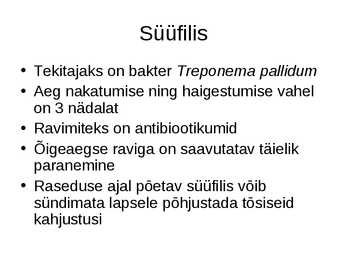 Bakteriaalsedhaigused #8