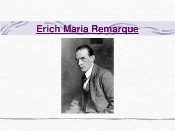 Erich Maria Remarque