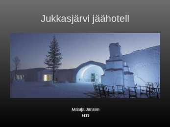 Jukkasjärvi jäähotell