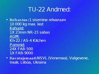 Õhuründerelvad #11