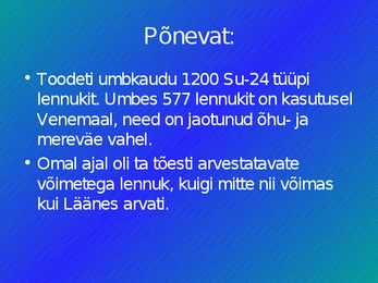 Õhuründerelvad #5