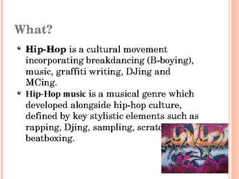 Hip-Hop Music Style-ppt formaat #2