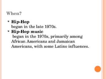 Hip-Hop Music Style-ppt formaat #3
