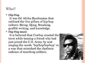 Hip-Hop Music Style-ppt formaat #5