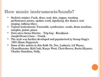 Hip-Hop Music Style-ppt formaat #6