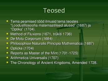 Isaac Newton powerpoint #12