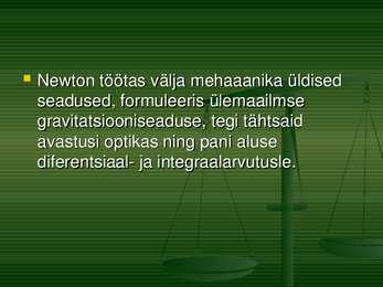 Isaac Newton powerpoint #4