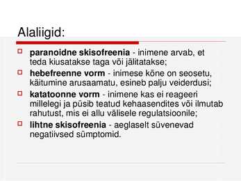Skisofreenia #5