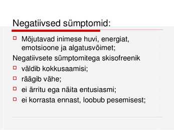 Skisofreenia #8
