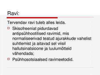 Skisofreenia #9