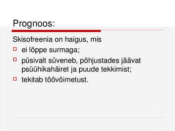 Skisofreenia #10