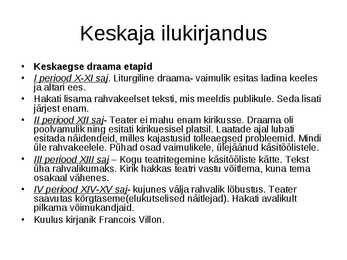 Muusika ajalugu - keskaeg #3