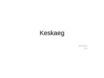 Muusika ajalugu - keskaeg