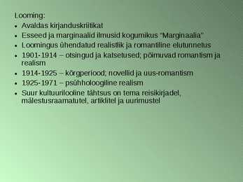 Presentatsioon kirjandusrühmitusest-Siuru-ja liikmetest #19