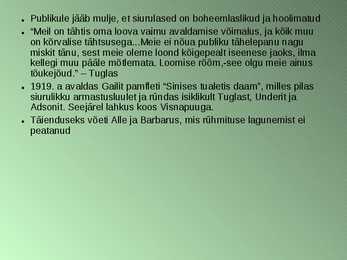 Presentatsioon kirjandusrühmitusest-Siuru-ja liikmetest #4