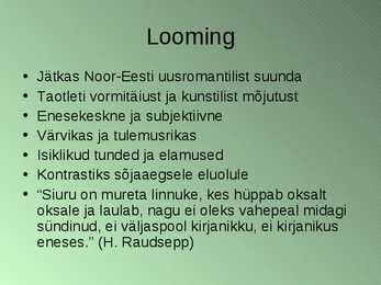 Presentatsioon kirjandusrühmitusest-Siuru-ja liikmetest #5