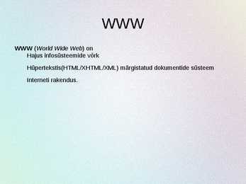 Interneti toimimine #8