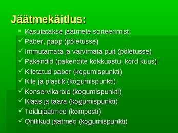 Talupidamise muutmine keskkonna- ja inimsõbralikumaks #6