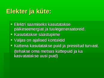 Talupidamise muutmine keskkonna- ja inimsõbralikumaks #7