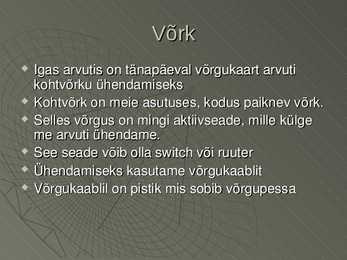 Arvuti ehitus #41