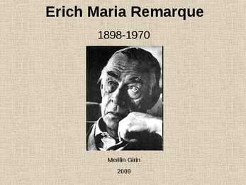 Erich Maria Remarque