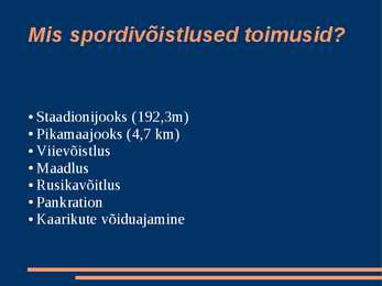Olümpiamängud Vana-Kreekas #9