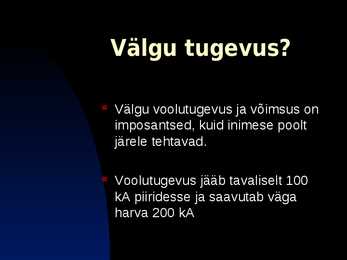 Esitlus-Välk #5