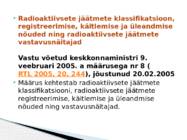 Radioaktiivsed jäätmed #21