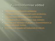 Toiduainete eeltöötlemine #5