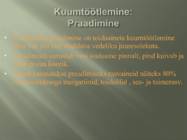 Toiduainete eeltöötlemine #8