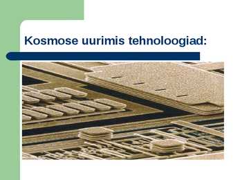 Kosmose uurimine #4
