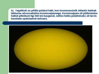 Kosmose uurimine #9