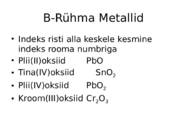Oksiidid #6